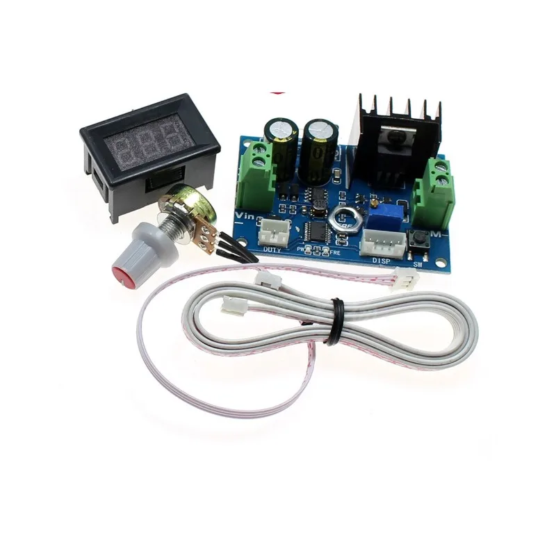 PWM Governor 5~ 60V 20A with Digital Display, Duty Cycle Frequency Adjustable, Support PLC Analog Control
