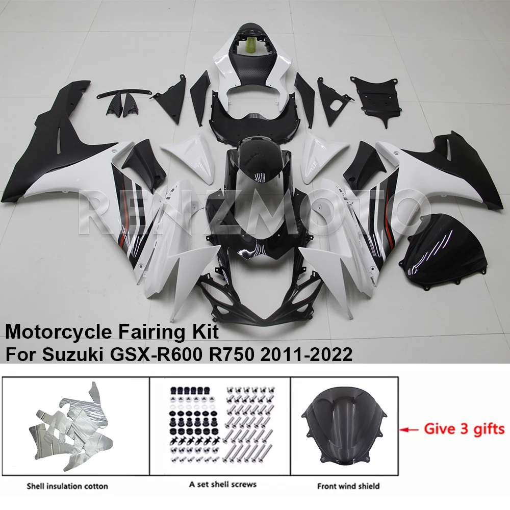 

S0611-110a For Suzuki GSX-R600 R750 2011-2022 Fairing Motorcycle Set Body Kit Decoration Plastic Guard Plate Accessories Shell