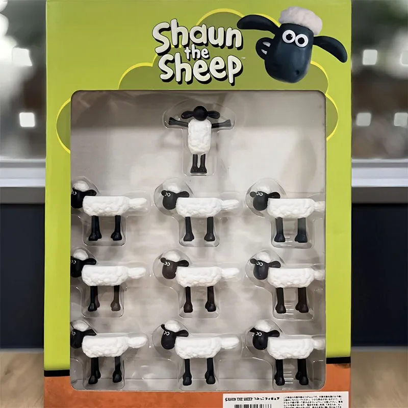 Shaun The Sheet Little Sheep Stacked Sheep Toy Children's Gift Toy Decoration Diy Accessories Anime Surrounding Model Decoration