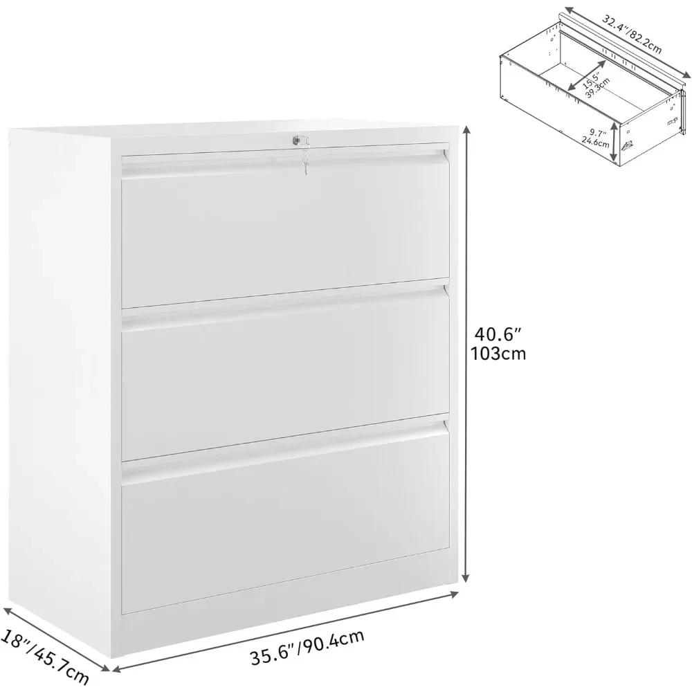 Office Organizer Filing Cabinets 3 Drawer Stainless Steel Lateral File Cabinet With Lock Storage Cabinet Furniture Freight free