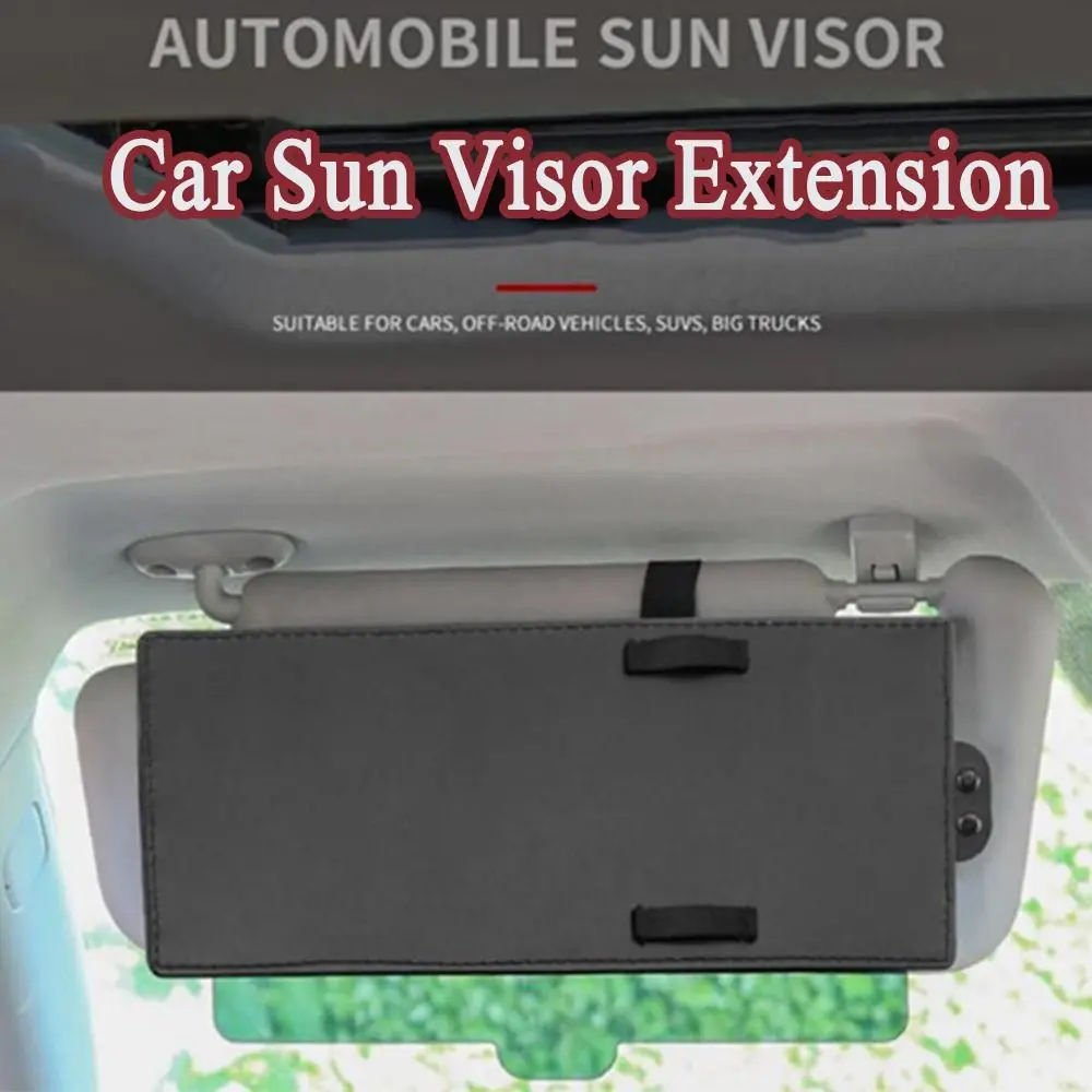 

Anti-UV Polarized Sun Visor Universal Zipper Slider Windshield Sun Cover Rotatable Clear View Car Sunshade Safe Driving