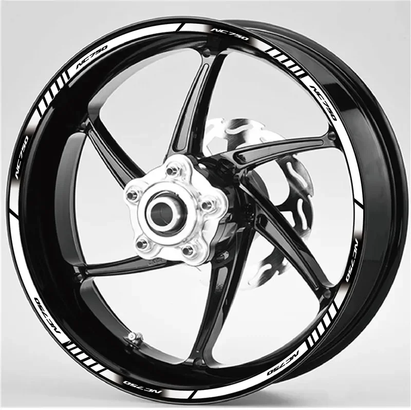 FOR HONDA NC750 NC750S NC750N NC750X Motorcycle Parts Contour Wheel Decoration Decal Sticker - D