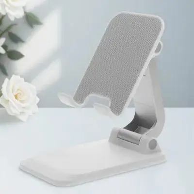 Einstellbare Telefon Ständer Halter Faltbare Desktop Mobile Halterung Rutschfeste Unterstützung Für Smartphone Tablet Video Heimgebrauch
