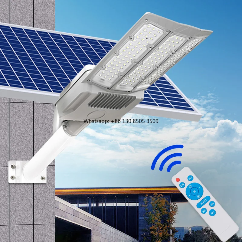 Super Bright Landscape Led Cell Powered Solar Street Lights 100w 200w 300w 400W Luminaire Solar