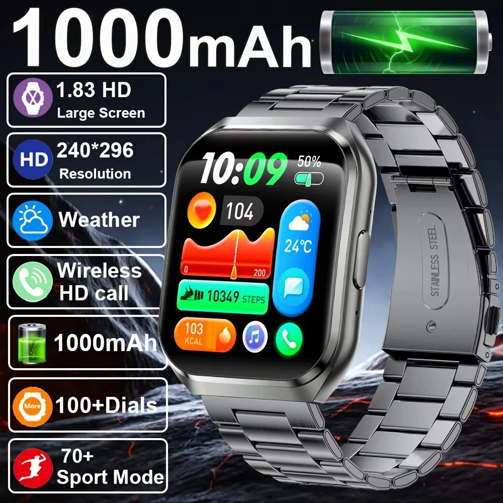 Outdoor Lighting Zones - Nieuwe Outdoor Smartwatch Man 1000mAh Lange