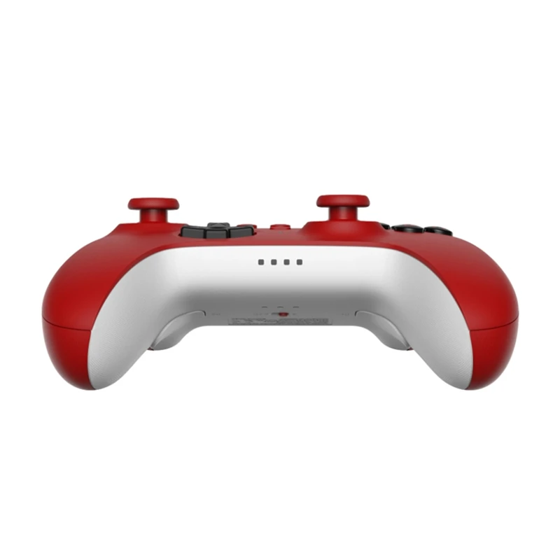 وحدة تحكم ألعاب بلوتوث لاسلكية 8BitDo Ultimate أزرق/أحمر مع لوحة ألعاب Hall Stick لجهاز Nintendo Switch، PC، Windows 10/11، Steam