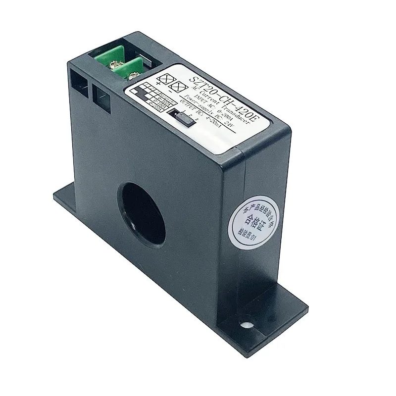 SZT20-CH-420E Wechselstrom sender Ausgang Analog Stroms ignal Isolation Hall Sensor AC 0-100/150/200a Ausgangs DC4-20mA