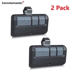 2 Pack for Liftmaster 893MAX Garage Door Opener Remote Multi Frequency 3-Button,Compatible with 371LM 373LM 971LM 973LM 81LM