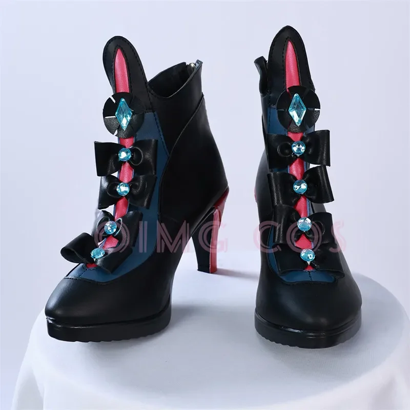 Wuthering Waves Carlotta Montelli Cosplay Shoes Anime Chinese  Halloween Style for men Game