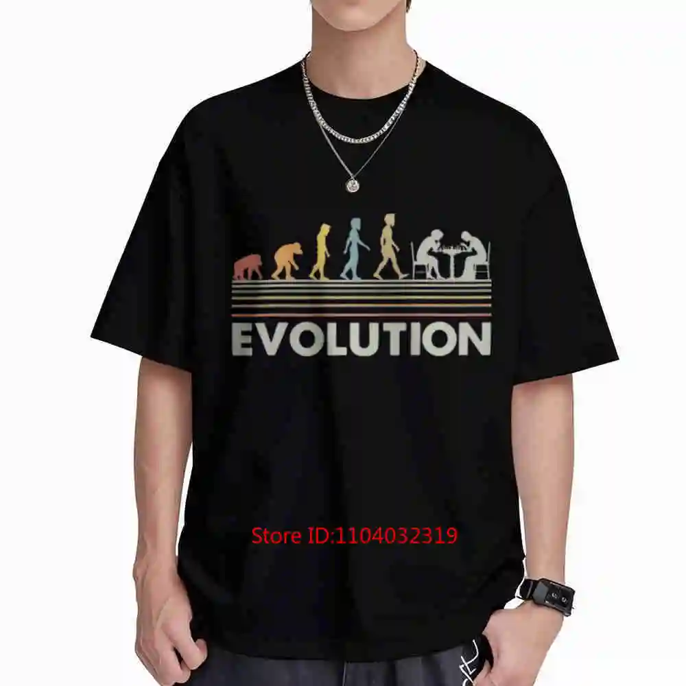 Chess Evolution Ender Master Progression Short Sleeve Tee 100% Cotton T-Shirt