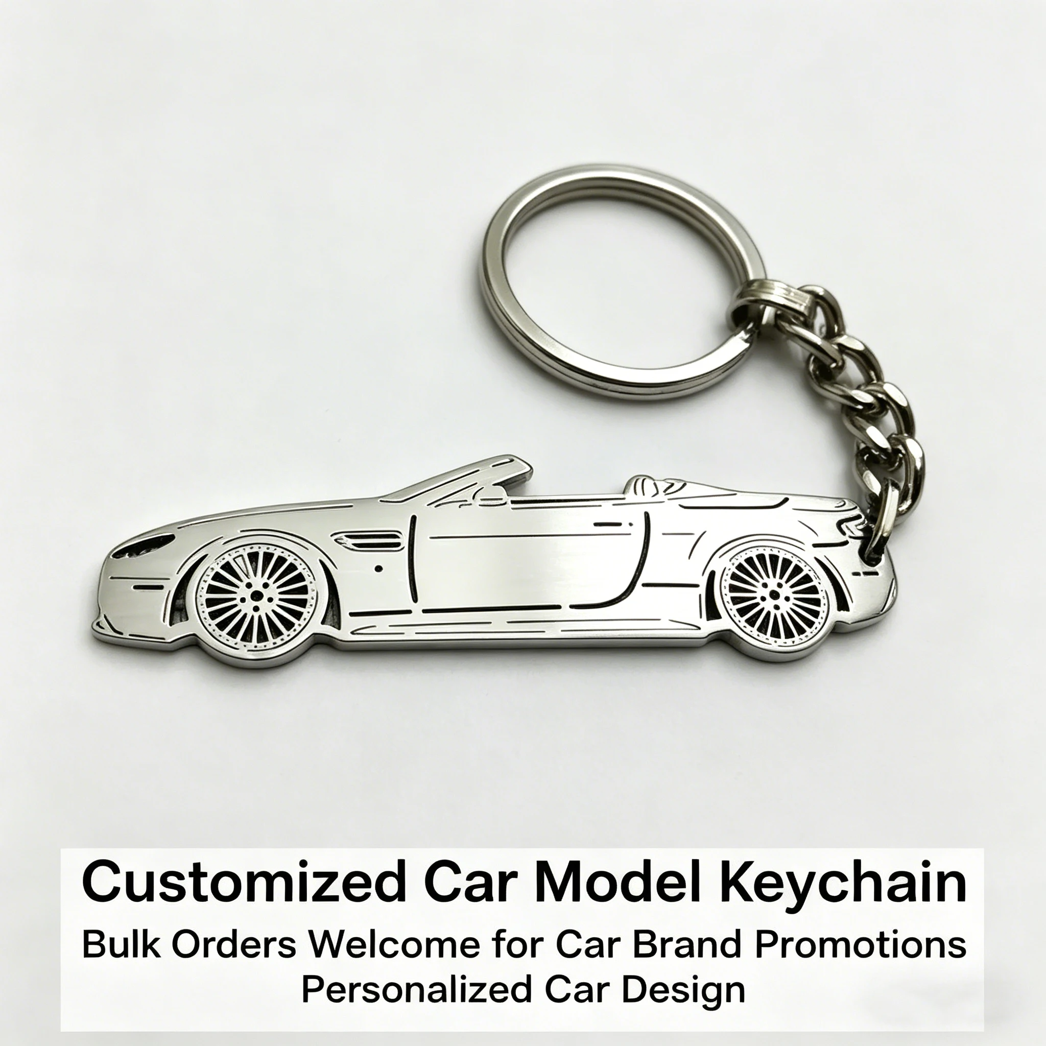Kundenspezifische Auto-Schlüsselanhänger im Großhandel, gleiche Stilrichtung wie Automodell-Anhänger, Motorrad-Schlüsselanhänger, individuelles Design, Metallgeschenke für Unternehmen – Detail 6