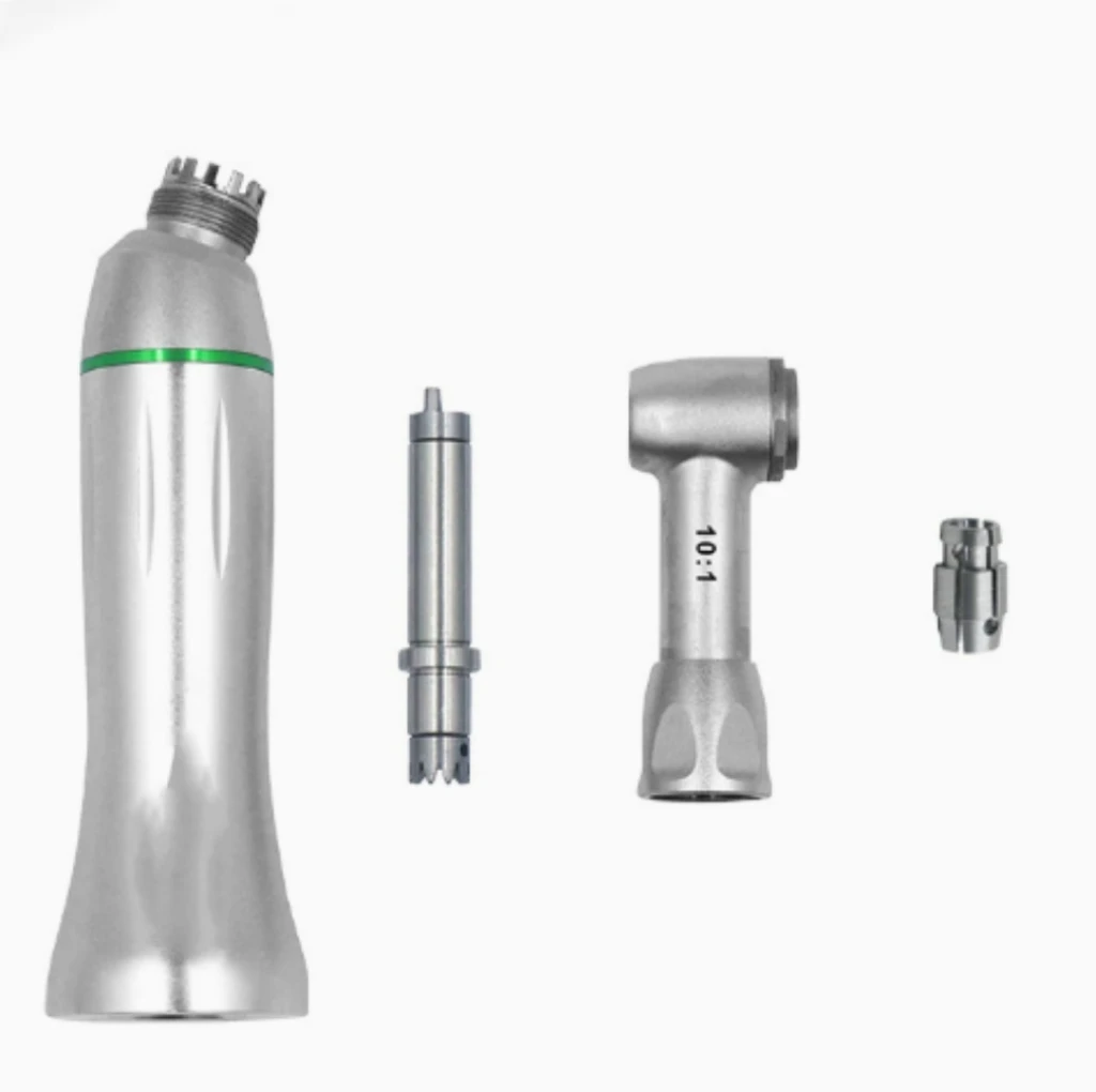 Dental 10：1 Contra Angle Handpiece Hand Engine Files Reduction Low Speed Handpiece Endodontic Rotary Equipment