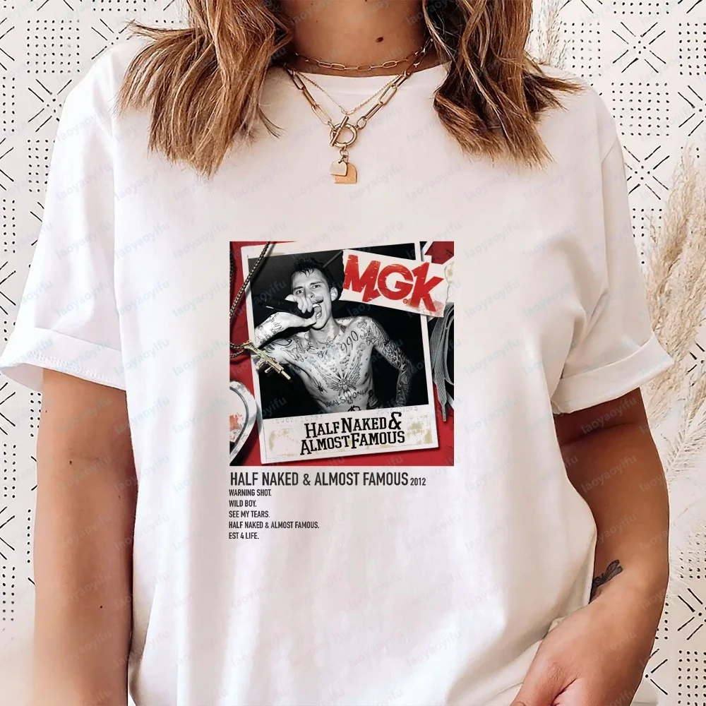 Machine Gun Kelly - Summer Casual Trendy All-Purpose Short-Sleeved Men's and Women's Round-neck T-Shirt