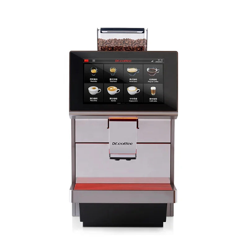 Dr.coffee M12 Office Automatic Coffee Machine With Grinder MDB Espresso Coffee  Silver