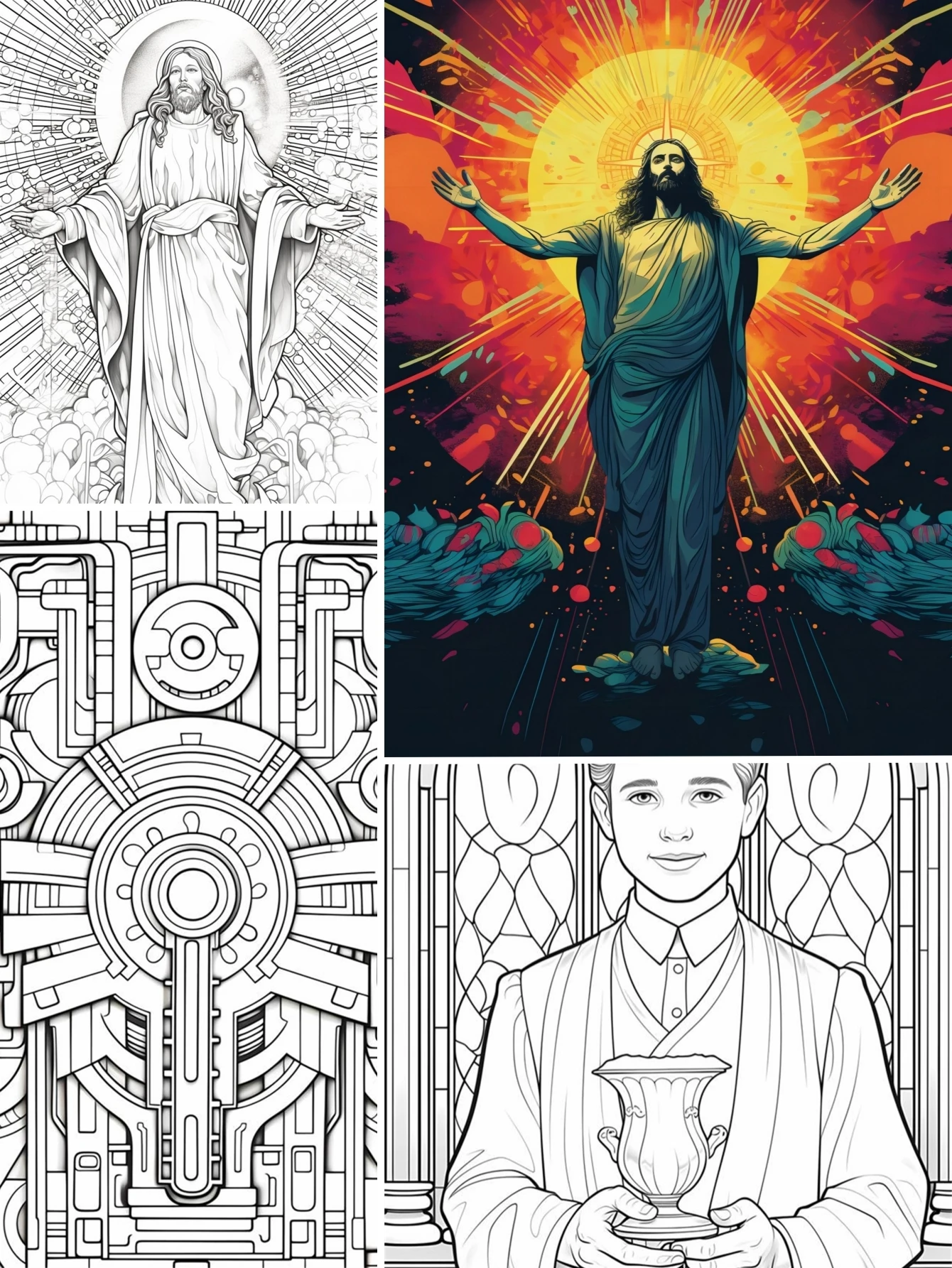 1pc Ash Ritual Day Art Coloring Book Original Upgraded Paper Thickened 22 Pages Coloring Books Gift For Holiday Birthday