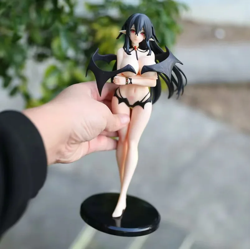 アニメ魅力的なエルフ小悪魔少女フィギュア 26 センチメートル立ち姿勢デスクトップ装飾箱入りコレクタブルモデル男の子の誕生日プレゼント