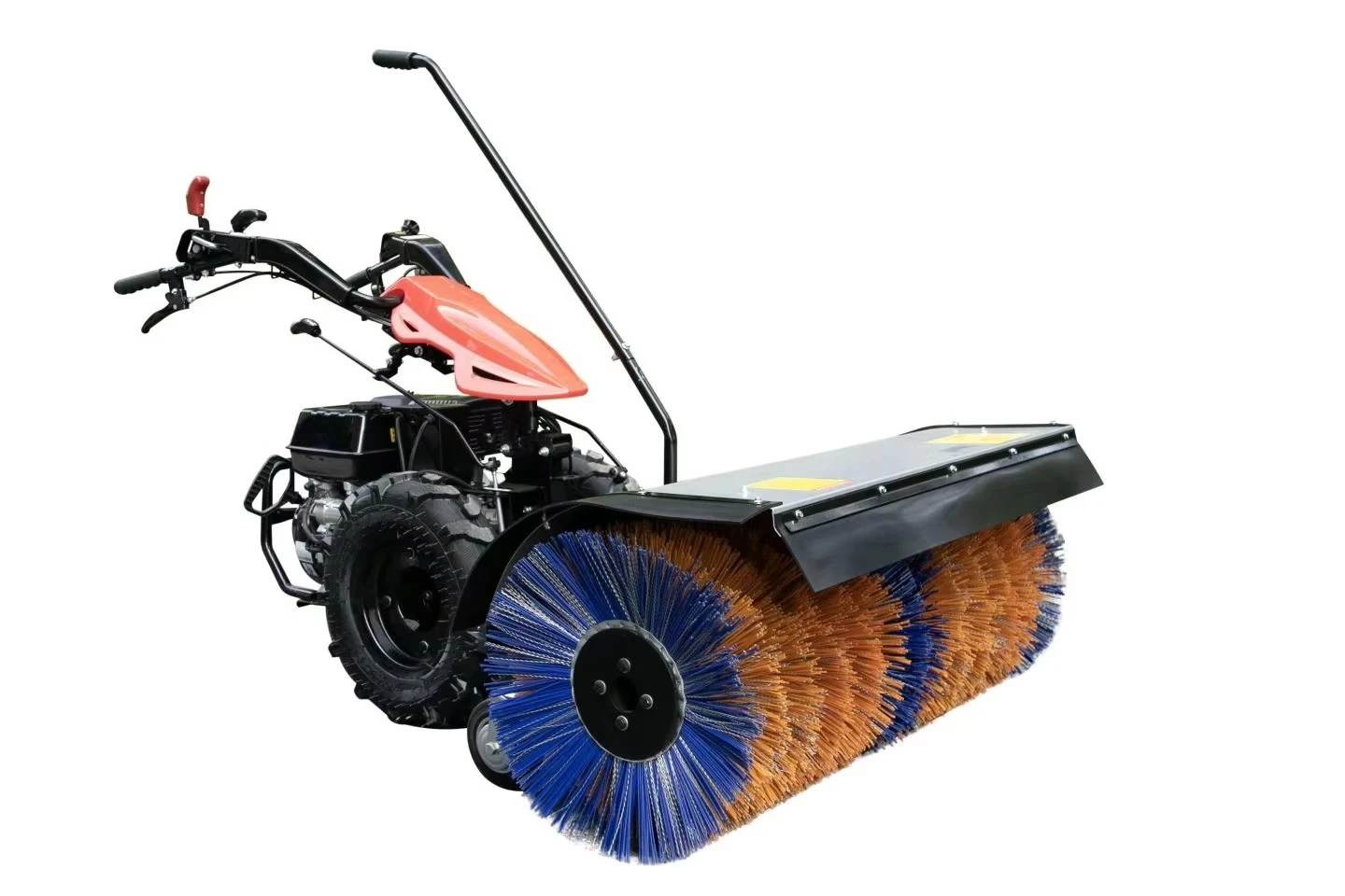 Best Selling Lutong Winter High-power /Electric Mini Snow Blower 6.5 Motor Gear Core 80 cm Rolling Brush Snow Sweeper view 3