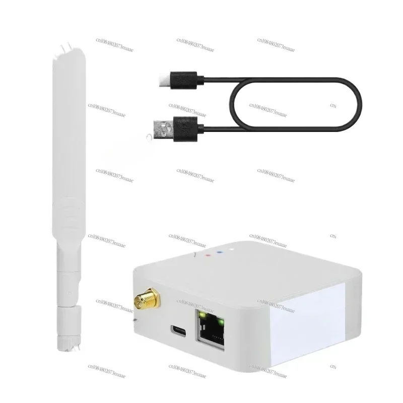 HMG-01 Plus POE Universal Gateway Coordinator, Designed for CC2652P7 Modules, Black/white (optional USB Cable)