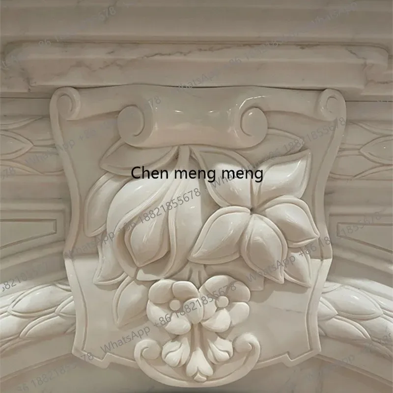 

CC182 Marble mantel, French arch, stone mantel, carved stone, vintage interior porch, mantel