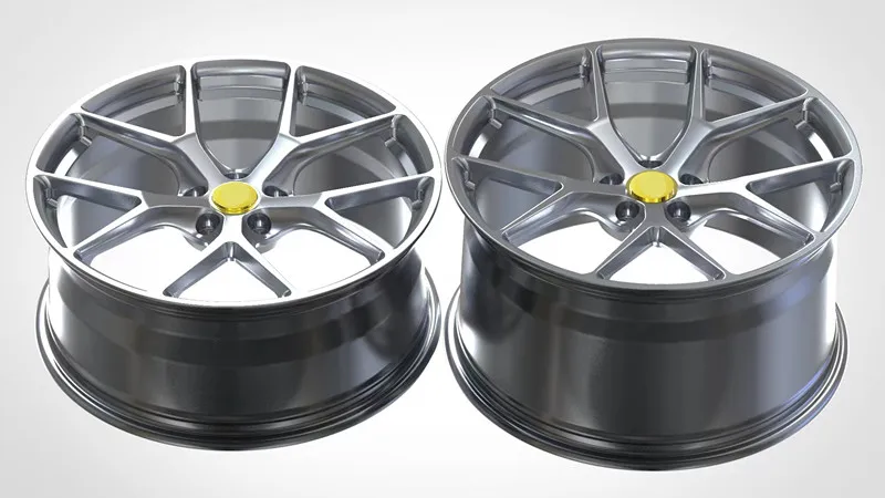 Customize 17 inch 5x112 forged aftermarket aluminum concave wheel rim center for Audi A7 (2010-2018)