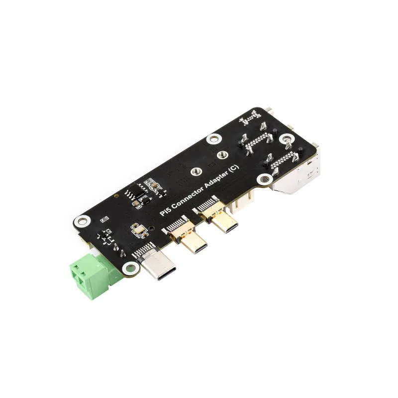 

Адаптер-коннектор Pi5 (C), многофункциональный адаптер PCIe для M.2, совместим с Raspberry Pi 5, два способа питания, поддержка