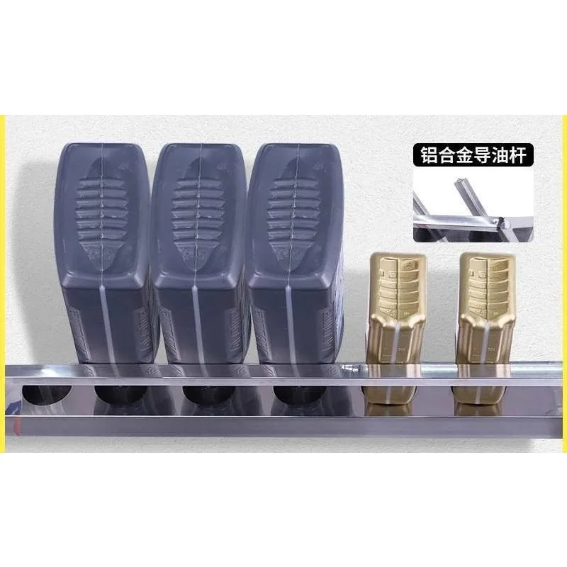 

Oil recovery rack Car maintenance Waste oil recycler Stainless steel rack for oil recovery