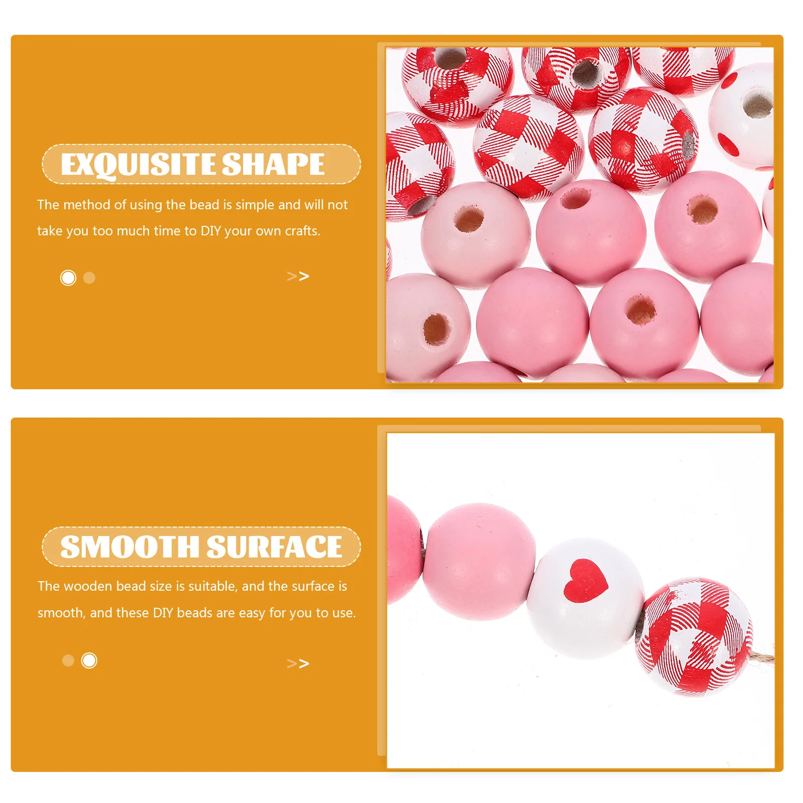 

1 комплект, красочные деревянные бусины для поделок, набор натуральных деревянных бусин «сделай сам», идеально подходит для гирлянд, занавесок, подхватов для изготовления ювелирных изделий