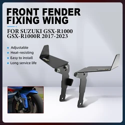 Motorcycle Aluminium Front Fender Fixed Wings Aerodynamic Winglets For Suzuki GSX-R1000 GSXR1000 GSX-R1000R GSXR1000R 2017-2023