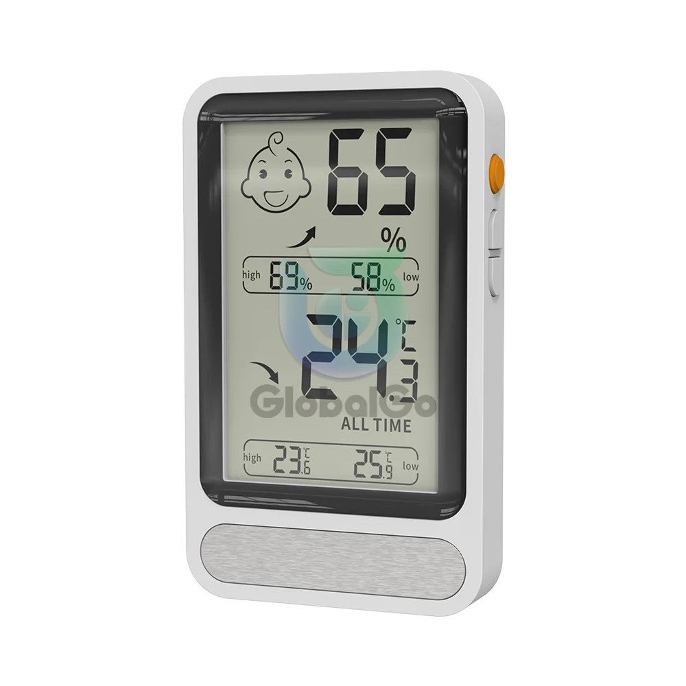 Nuova stazione meteorologica multifunzione wireless LCD digitale per casa interna misuratore di umidità termometro sensore igrometro