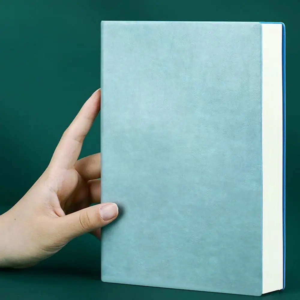 A5 Diary Notebook 280 Pages Minimalist Style Meeting Minutes Book Thick Horizontal Line Work Record Book School Supplies