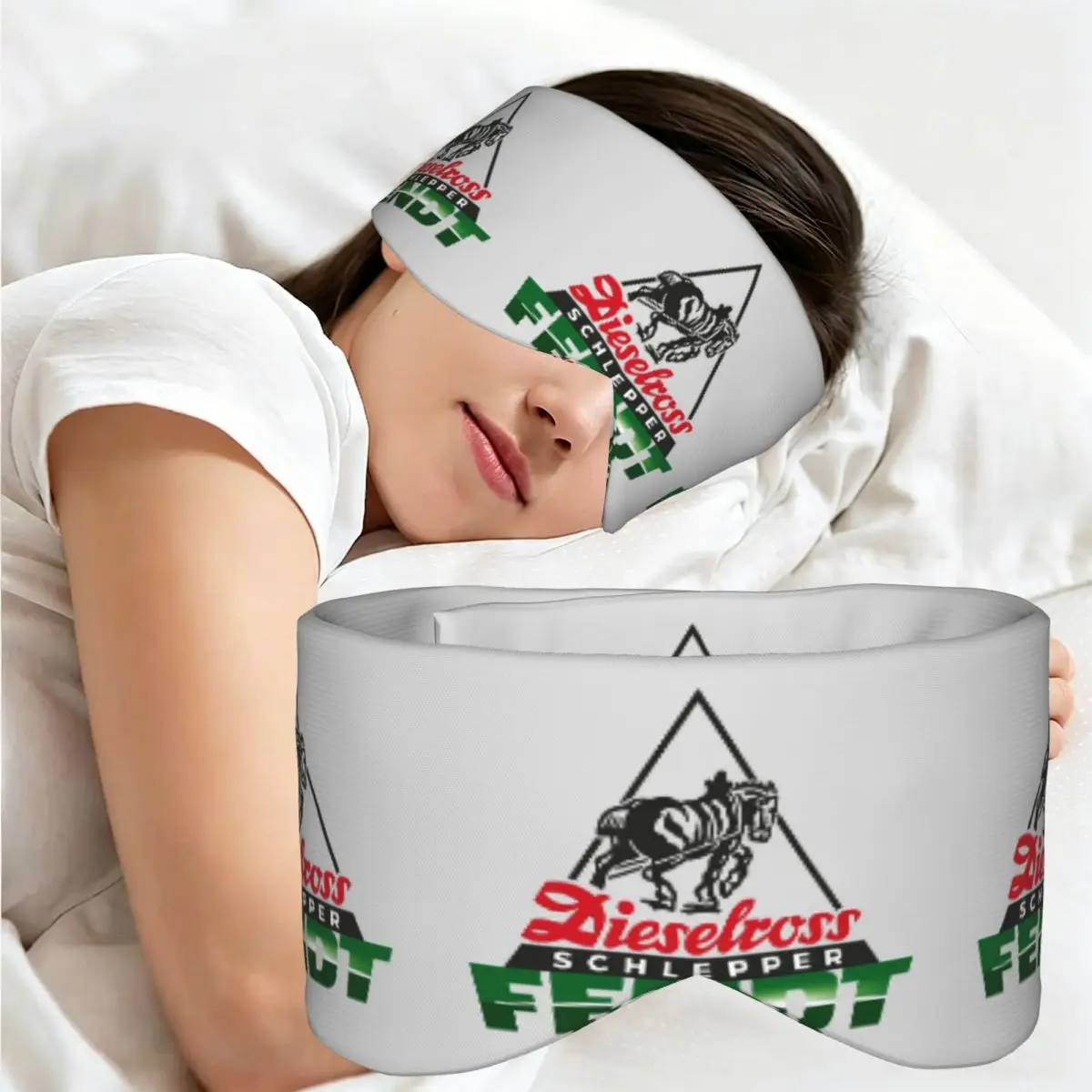 German Tractors Fendt sleep mask Light Blocking Portable Eye Cover for Girls Boys Travel Party Gift Eyeshade eyepatch