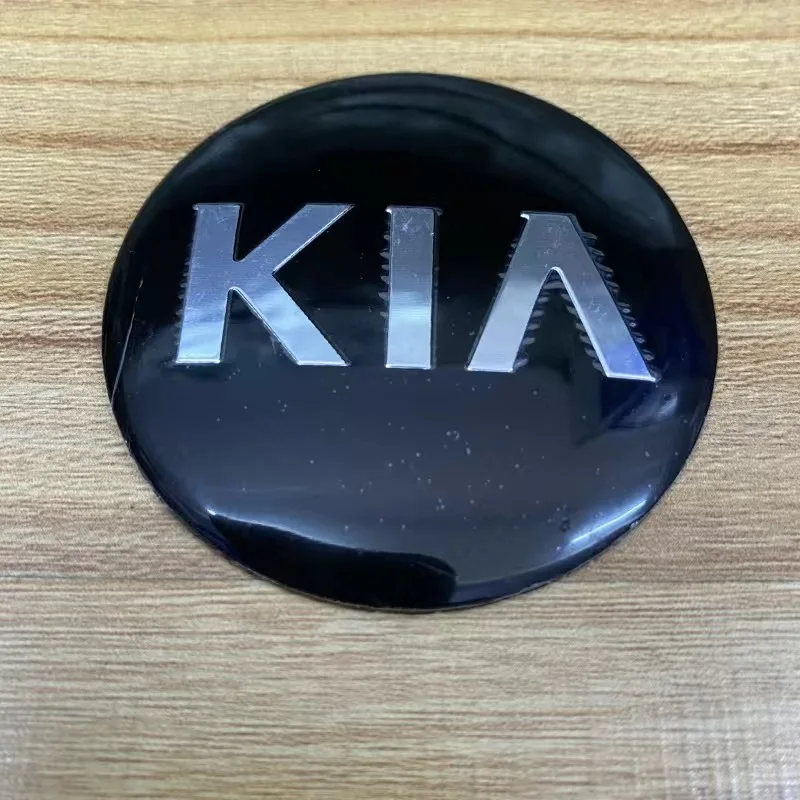 4 pieces 56mm Hub sticker hub cover labeling K5 Freddy tire center cover logo sticker For Kia logo K2 Sportage K3 Souranto K4