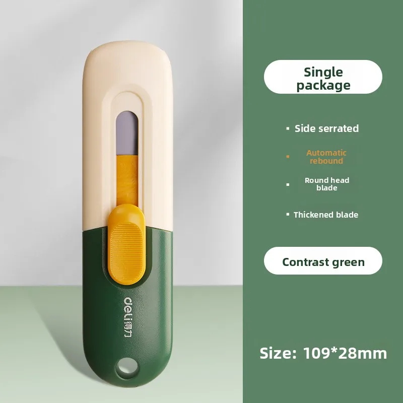 سكين فني من السيراميك من ديلي بحافة مسننة آمنة لفتح علبة التسليم السريع لن تؤذي أداة يدوية لفتح الطرود TD700 #6