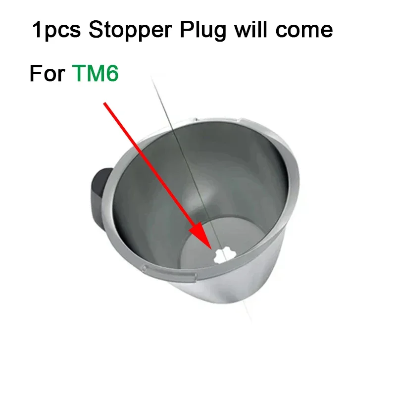 Main Pot Stopper Plug for Thermomix TM6 Slow Cooker Pot Sealed Boiled Water Blade Replace