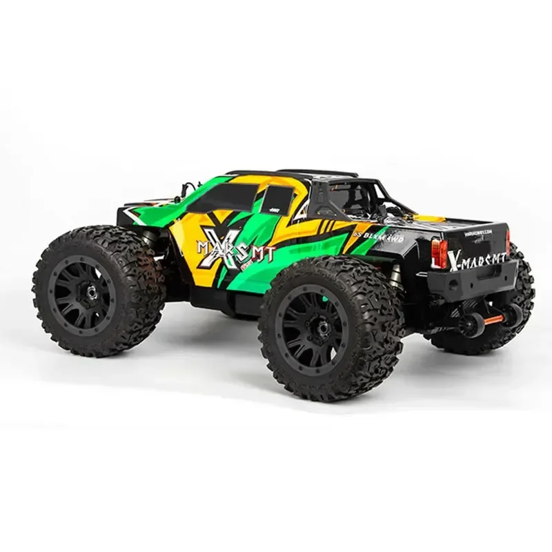 Hnr h9902 1:8th escala rtr monster caminhão modelo elétrico carro rc controle de quatro rodas motrizes sem escova veículo off-road x-mars mt