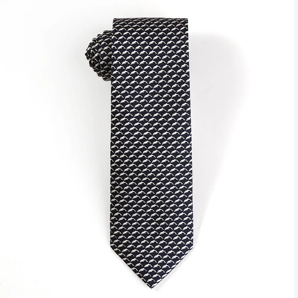 

Elegant New Silk Men's Tie Trendy Animal Print Business Tie Business Formal Casual Wear Formal Tie Accessories for Men