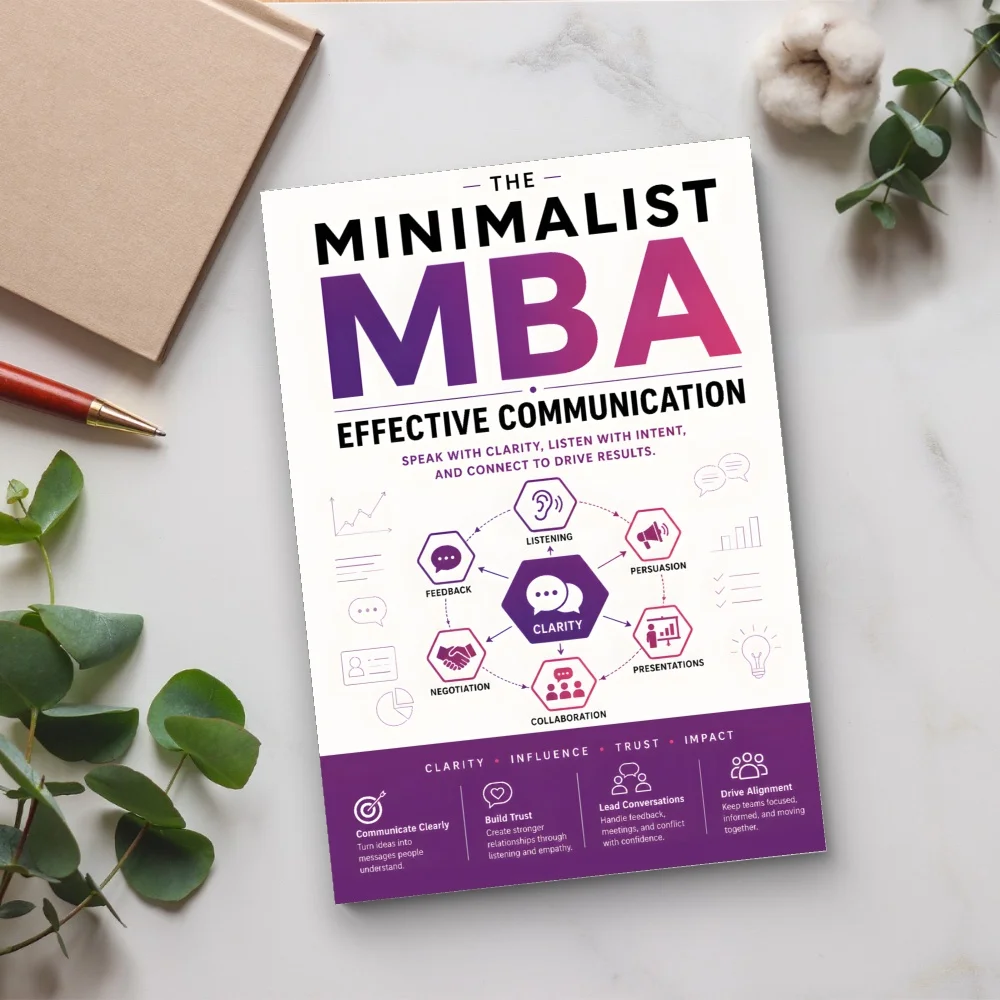 MBA Crash Course on Efficient Communication, Business Analysis, Team Leadership, Operations Management, and Business Learning