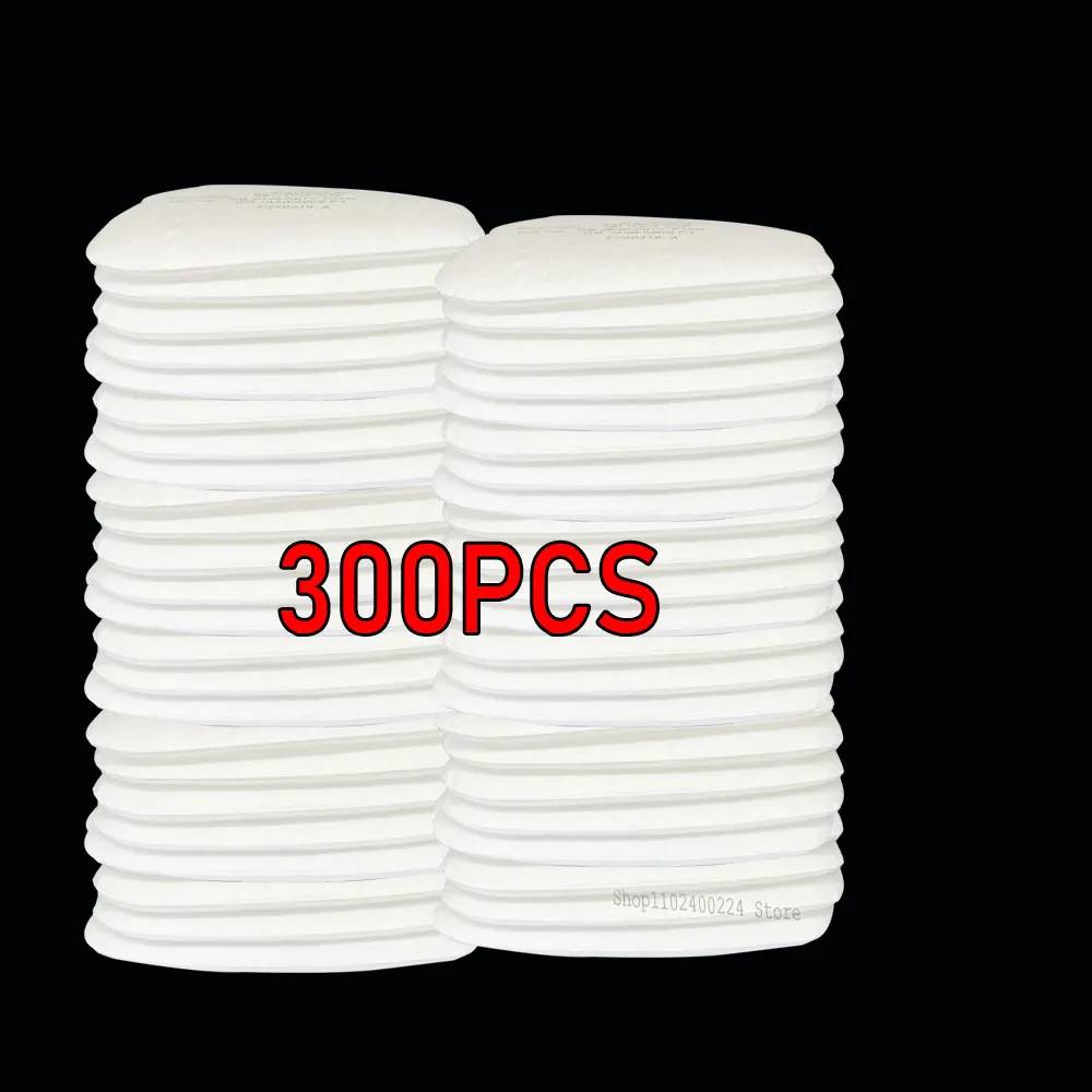 50Pcs 5N11 Industry Dust-Proof Filter Cotton Replaceable For 6200/7502/6800 Chemical Respirator Gas Mask Spraying Painting