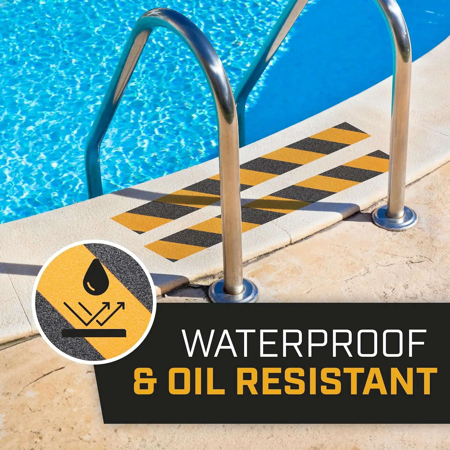 เทปกันลื่นสําหรับบันได, FloorsAnti-SLIP เทปสําหรับ Street,สติกเกอร์กันลื่นสําหรับผู้สูงอายุ,กาวทนทานตัวป้องกันความปลอดภัย