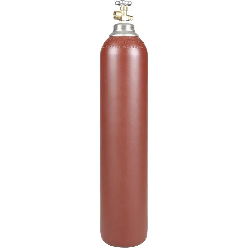 New 80 cu ft Steel Inert Gas Cylinder with CGA580 Valve Helium, Nitrogen, Argon, CO2 or Nitrogen Mix