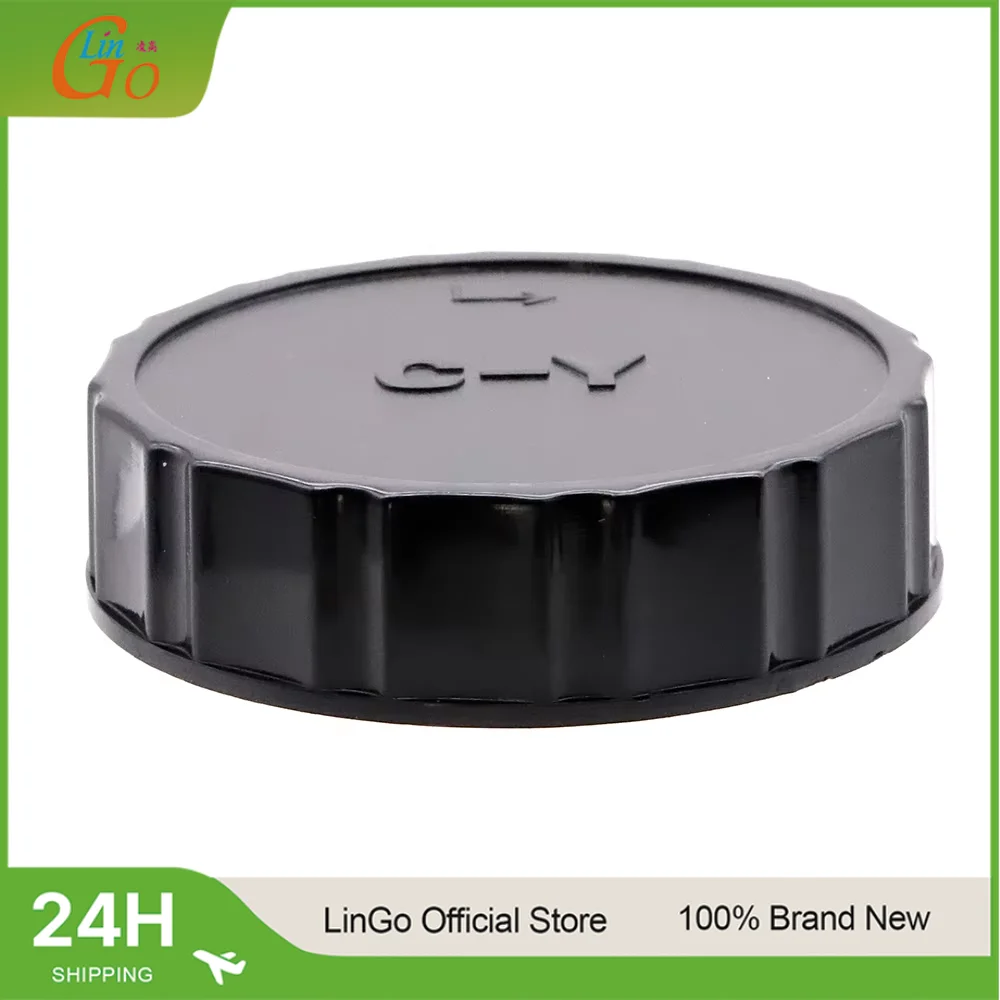LinGo Rear Lens Caps Protective Anti-dust Lens Caps For C-Y Contax/Yashica/Zeiss Screw Camera Portable Plastic Lens Dust Cover