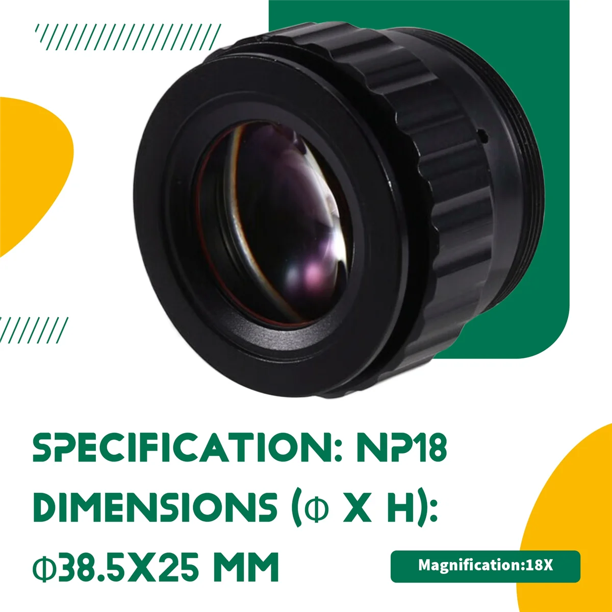 

New 3C-NP18 Digital Night Vision Device 18X OLED Eyepiece Lens Thermal Imaging Device