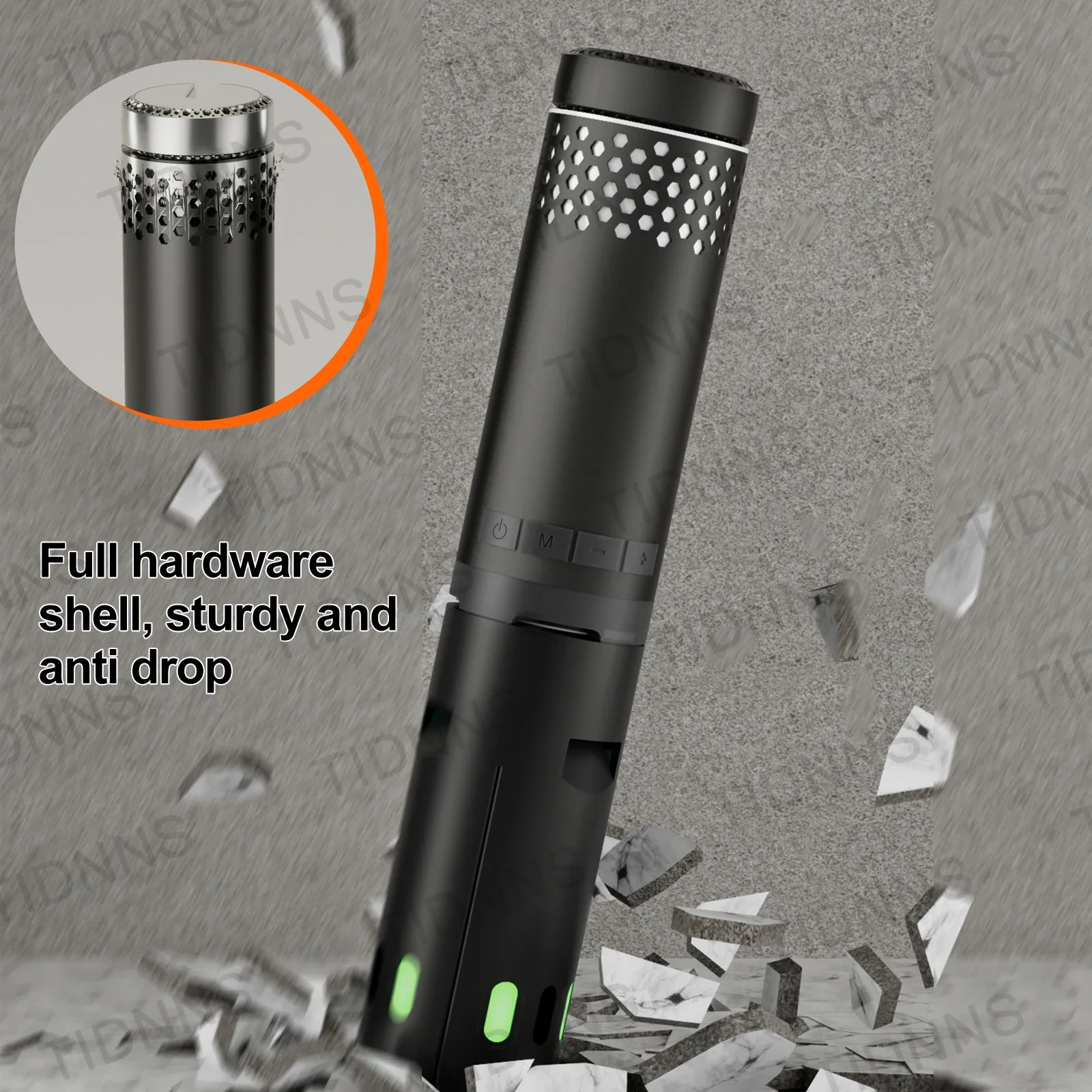 Outdoor Camping LED Telescopic Flashlight with Tripod Nuts Multifunctional Rechargeable Retractable Torch Light Table Lamp