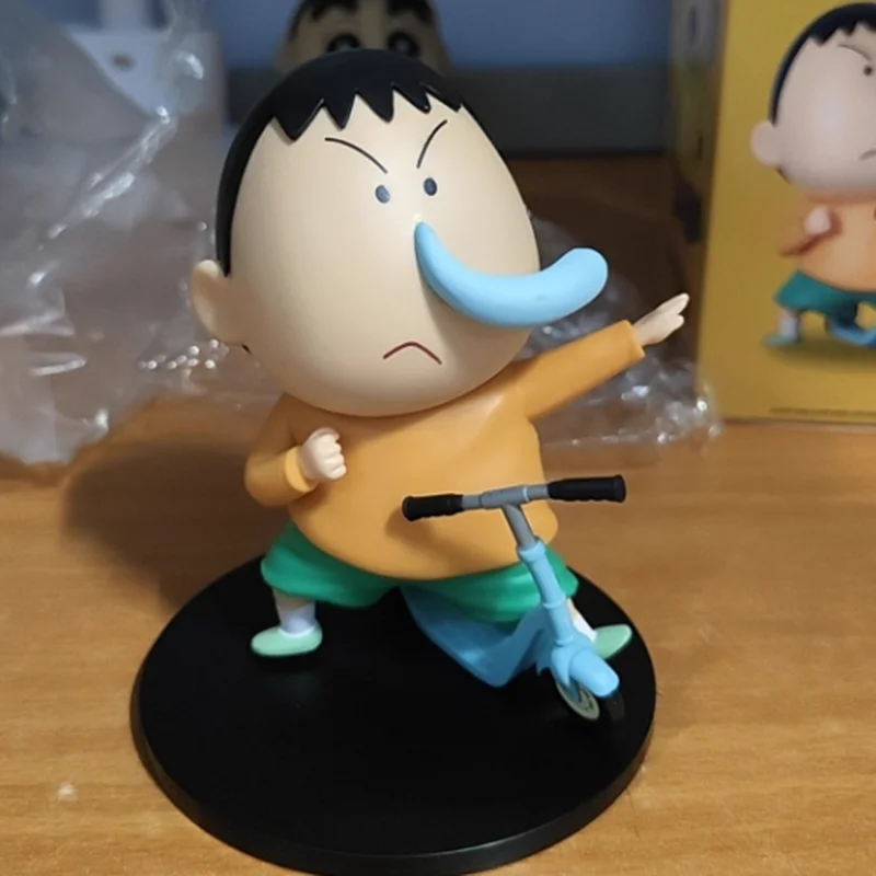 12 سنتيمتر تلوين شين تشان أنيمي نموذج لجسم Nohara Shinnosuke الواقي الذكري شياو كوي Zhengnan Ah Dai Kazuma الدمى الحلي ألعاب أطفال هدايا