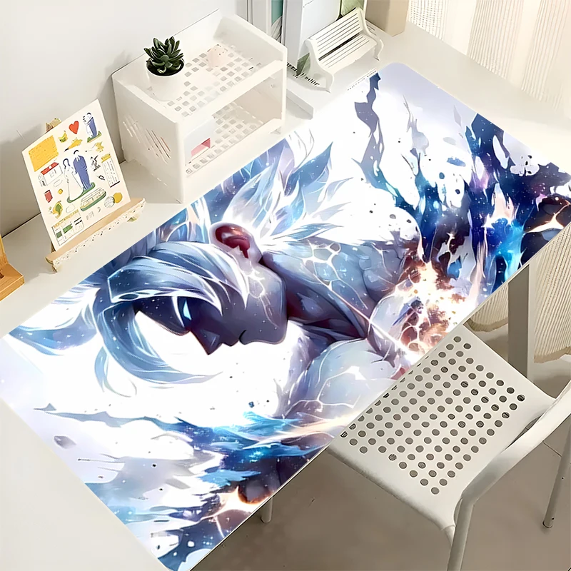 Muismat PC-accessoires Toetsenbordpad Antislip Anime Muismat Bureaumat Grote Dragon Ball Gaming Matten Rubberen verlengde pad