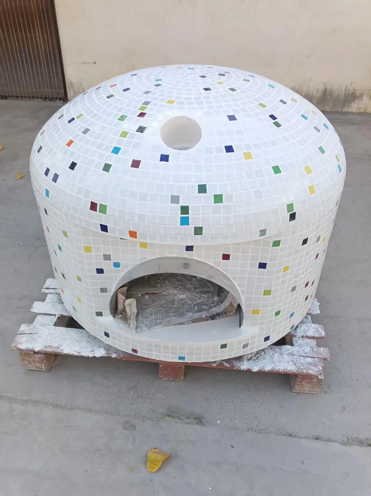 hj-Commercial Portable Wood Fired Pizza Oven for Sale Good Price Built-in Oven with Wood Pellet for Home Use@