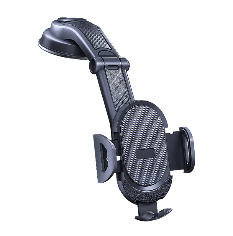 Car Phone Holder Smartphone Support in Car Cell Phone Holder Suction Cup Clip Stand for 4.0-6 Inch Smartphones