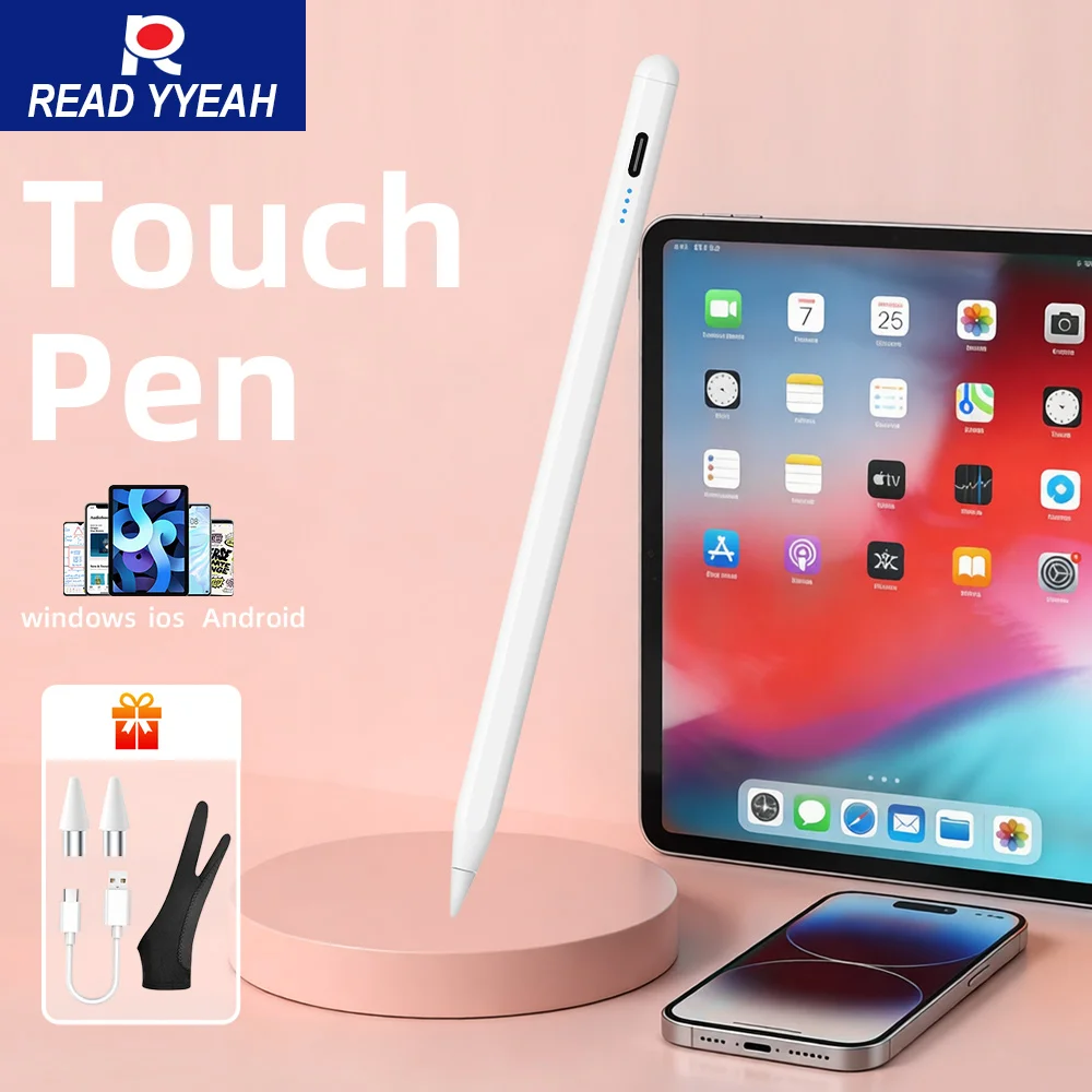Universal Stylus for Android Ios Windows iPad Pencil with Magnetic Adsorption Stylus Pen for Tablet Huawei Xiaomi Samsung Pencil