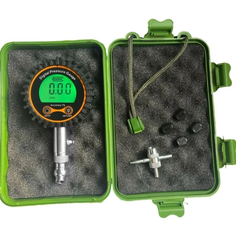 

J0MC Эффективный давление в шинах зеленый экран обеспечивает точные показания Легкая конструкция, подходящая для нескольких