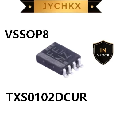 10PCS TXS0102DCUR VSSOP-8 2-Bit Bidirectional Voltage Level Translator Auto Direction IC